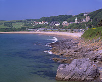 Langland Bay, The Gower, Swansea, South Wales.