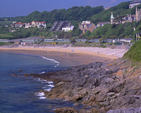 Langland Bay, The Gower, Swansea, South Wales.