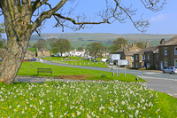 Bainbridge, Wensleydale, Yorkshire Dales, England.