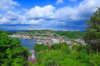 Oban from Pulpit Hill, Argyll & Bute, Scotland.