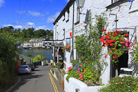 The Old Ferry Inn, Bodinnick, Fowey, Cornwall, England.
