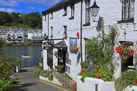 The Old Ferry Inn, Bodinnick, Fowey, Cornwall, England.