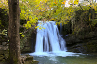 Janet's Foss, Malham, Yorkshire Dales, England.