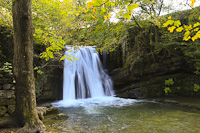 Janet's Foss, Malham, Yorkshire Dales, England.