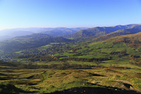 Ambleside from Wansfell, Cumbria, England.