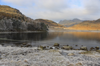 Blea Tarn & The Langdale Pikes, Cumbria, England.