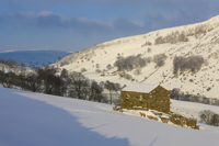 Kisdon from Thwaite, Swaledale, Yorkshire, England.