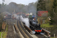 Goathland, North Yorkshire Moors National Park, England.
