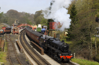 Goathland, North Yorkshire Moors National Park, England.