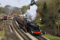 Goathland, North Yorkshire Moors National Park, England.