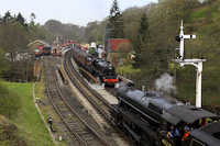 Goathland, North Yorkshire Moors National Park, England.