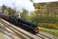 Goathland, North Yorkshire Moors National Park, England.