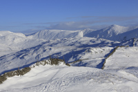 Thornthwaite Crag, Froswick & Ill Bell from Wansfell Pike, Troutbeck, Cumbria, England.