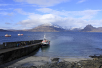 Loch Scavaig & The Cuillins from Elgol, Skye, Scotland.