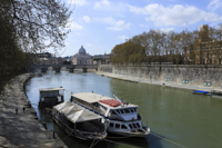 The Vatican & River Tiber, Rome, Italy.
