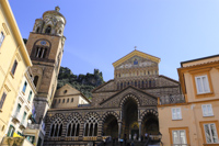 The Duomo, Amalfi, Campania, Italy.