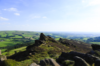 Ramshaw Rocks, Nr. Leek, Peak District, Staffordshire, England.