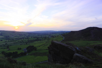 Hen Cloud, The Roaches, Nr. Leek, Peak District, Staffordshire, England.