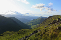 Ullswater & Place Fell from Threshthwaite, Troutbeck, Cumbria, England.