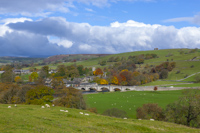 Burnsall, Wharfedale, Yorkshire Dales, England.