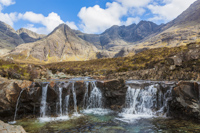 The Fairy Pools & The Cuillins, Glen Brittle, Skye, Scotland.