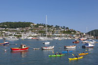 Kingswear from Dartmouth, Devon, England.
