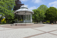 The Bandstand, Dartmouth, Devon. England.