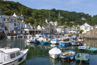Polperro, Cornwall, England.