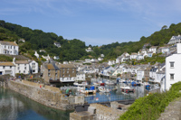 Polperro, Cornwall, England.