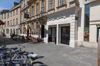 Pit & Gallery Entrance to Theatre Royal, Bath, Somerset, England.