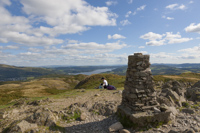 Windermere from Loughrigg, Cumbria, England.