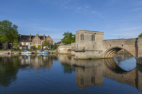 Great River Ouse, St. Ives, Cambridgeshire, England.