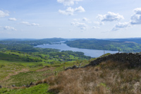 Windermere from Wansfell, Cumbria, England.