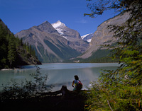 Kinney Lake, Nr. Mount Robson, British Columbia, Canada.
