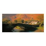 Cumbria greeting card - Grange in Borrowdale - left blank for your own message
