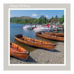 TBirthday Card - Windermere Lake from Waterhead - meassage inside reads: Best Wishes on your Birthday