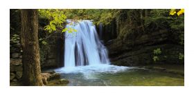 Yorkshire Dales greeting card - Janet's Foss - blank for your own message