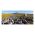 Yorkshire greeting card - Ingleborough from Twistleton Scars - blank for your own message